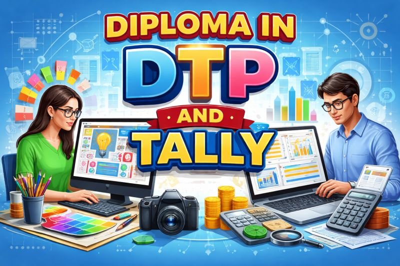 DIPLOMA IN DTP AND TALLY ( S-132 )