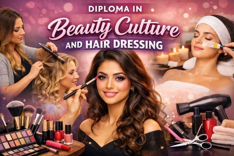 DIPLOMA IN BEAUTY CULTURE AND HAIR DRESSING ( S-108 )