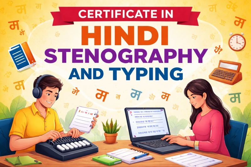 CERTIFICATE IN HINDI STENOGRAPHY AND TYPING ( M-1005 )